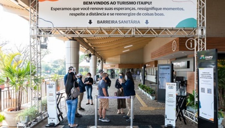 Turismo da Itaipu recebe 4.463 visitantes no feriado de Natal