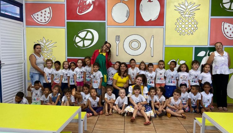 Nova Aurora realiza aula de Educação Nutricional