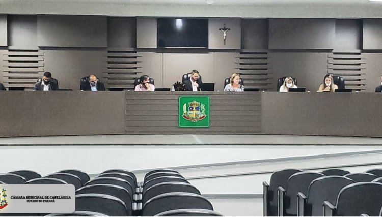 Vereadores de Cafelândia fazem 13 indicações e 5 Projetos de Leis na Sessão de ontem