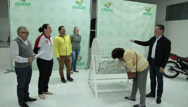Sorteio do Dia dos Pais do 25º Festivendas da Acicaf, foi realizado hoje dia 11, na sede da Associação