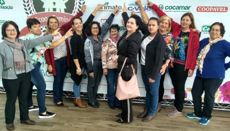 Representantes dos Grupos Femininos da Copacol participam do Elicoop
