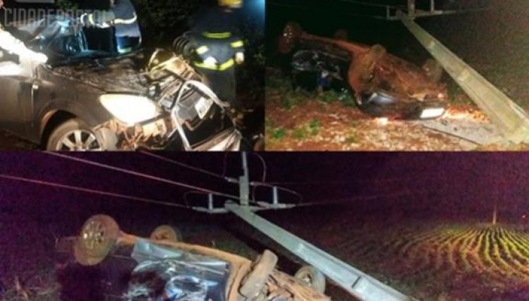 Acidente em Nova Santa Rosa deixa uma vítima fatal