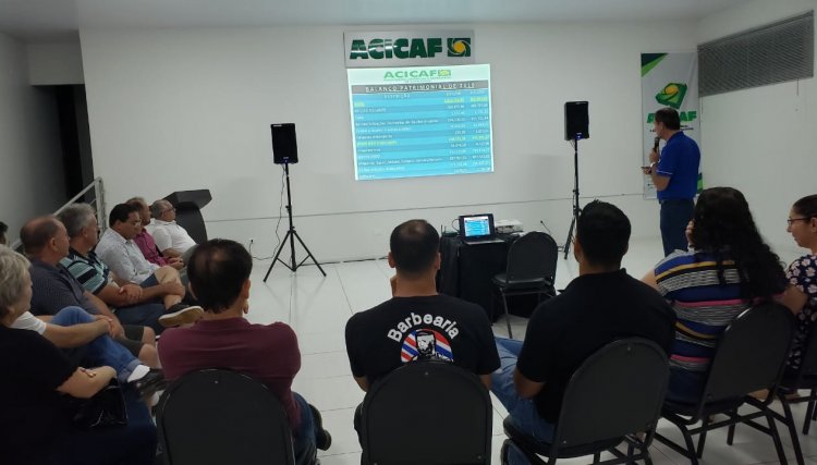 Acicaf realiza assembleia e apresenta novidades