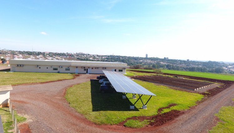Bionova instala placas de energia solar no CPA da Copacol