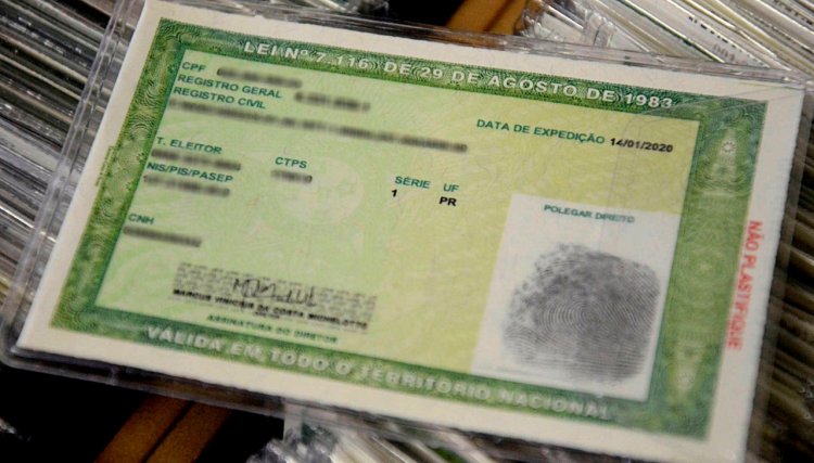 Cafelândia inicia emissão novo modelo do RG