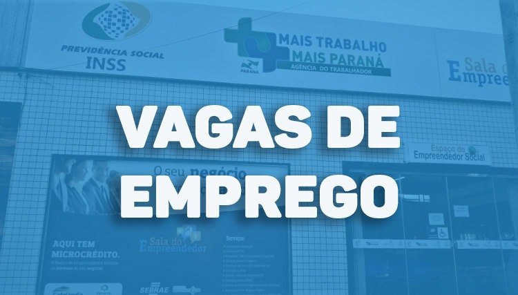Agência do trabalhador de Cafelândia abre vagas em várias áreas