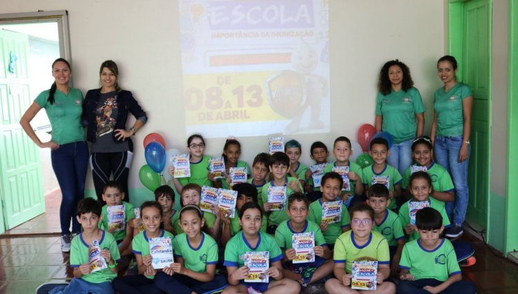 Alunos da Escola Teotônio Vilela participam do Programa Saúde na Escola