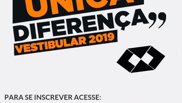 ABERTAS AS INSCRIÇÕES PARA O VESTIBULAR UNICA 2019