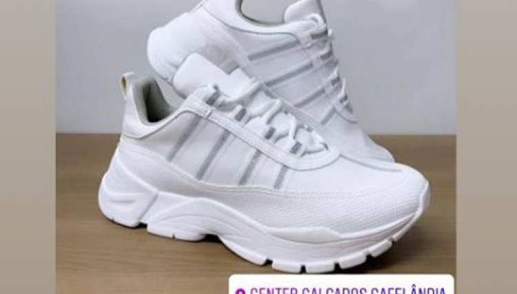 Confira as novidades  em tênis  da Viamarte na Center Calçados