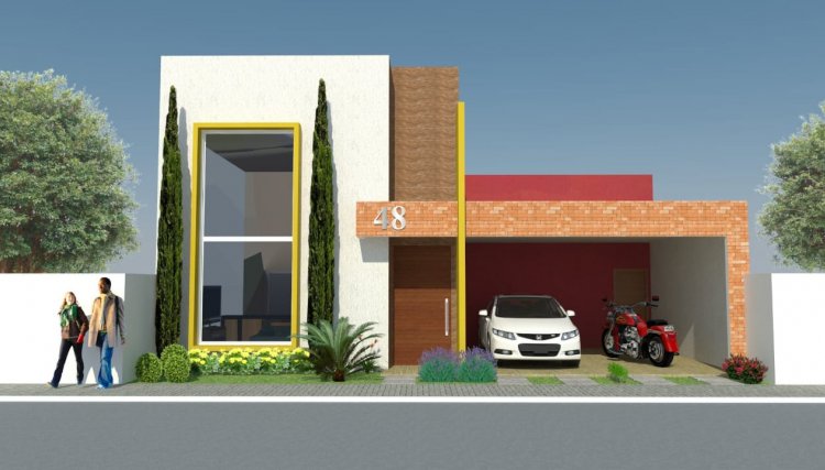 Vende-se casa no condomínio Treviso em Cafelândia
