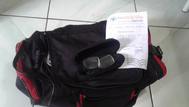 Objetos pessoais são encontrados  na PR-180, em Cafelândia