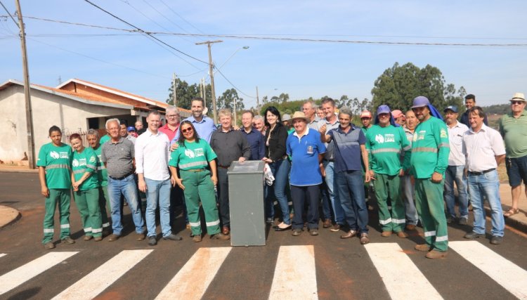 Cafelândia inaugura obras nos Bairros Guilhermina Tenfen e Floresta 