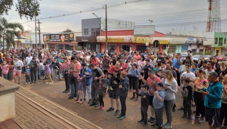 Nova Aurora promove caminhadas na Semana Nacional da Família 
<br/> 