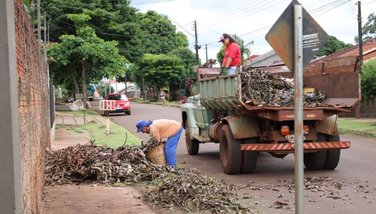 Programa Cidade Limpa de Cafelândia divulga cronograma de trabalho