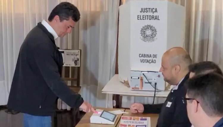 Sérgio Moro declara apoio à reeleição de Bolsonaro no segundo turno