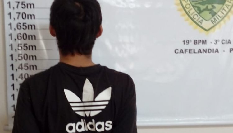 Polícia de Cafelândia prende autor do roubo no Posto Titan de Corbélia