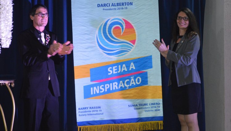 Darci Alberton assume presidência do Rotary em Cafelândia