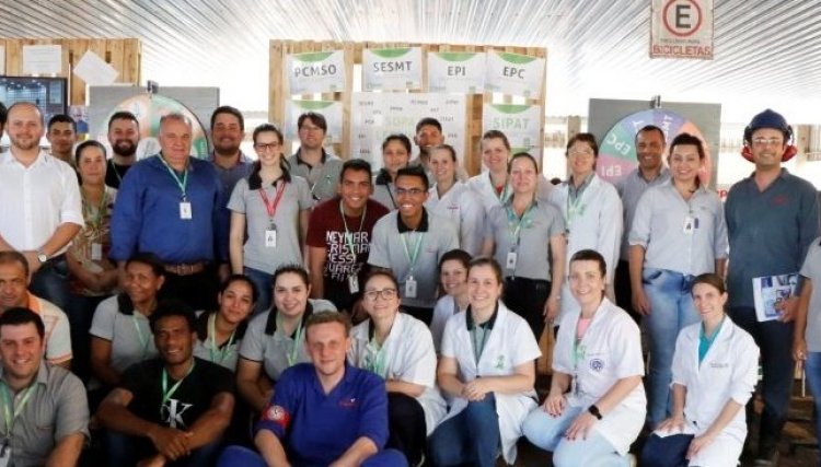 Colaboradores da copacol participam da semana de prevenção de acidentes no trabalho
