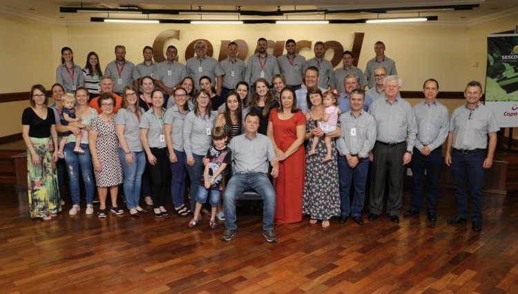 José Luiz Fontana se emociona com homenagem feita pela Copacol