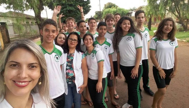 Alunos do Colégio Maria Destefani Griggio apresentaram projeto Águas Residuais em São Paulo