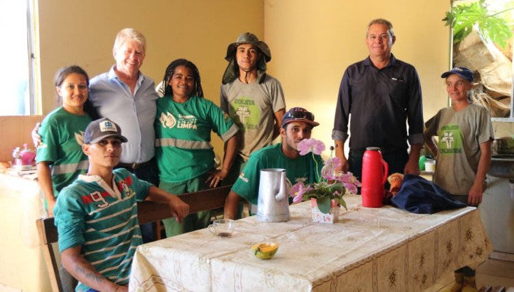Prefeito visita Obra em Cafelândia 