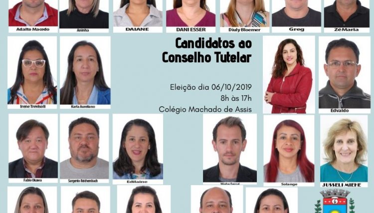 Conheça os candidatos para a eleição do Conselho Tutelar de Nova Aurora