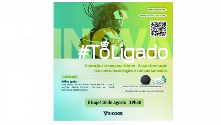 Transformação digital e novos modelos de negócio serão temas de palestra online e gratuita promovida pelo Sicoob