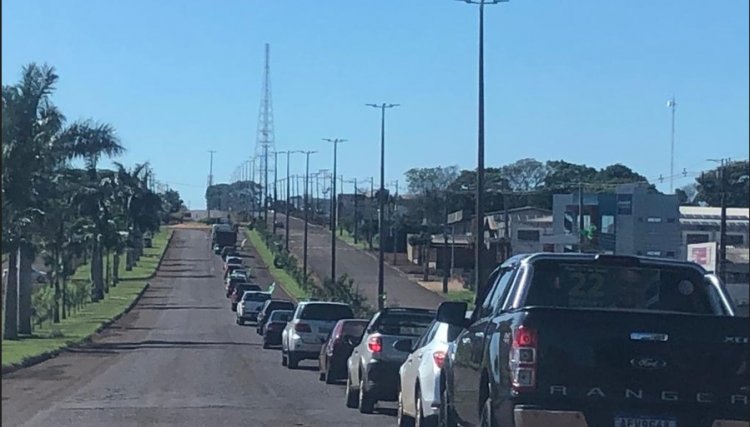 Carreata de Cafelândia segue até a Penha para participar da manifestação
