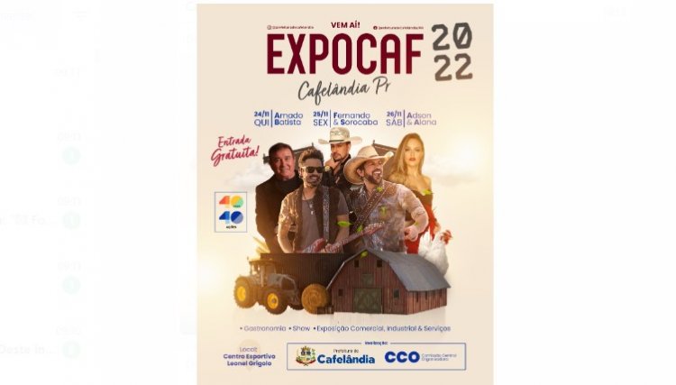 Comercialização de espaços da IExpoCaf atinge 90% 