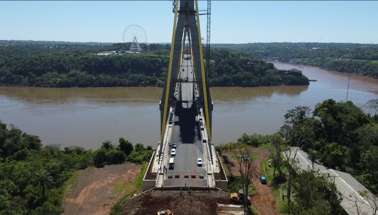 Com investimento da Itaipu Ponte da Integração atinge 96,6% de conclusão