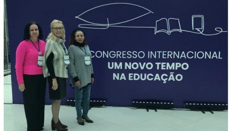 Representantes da Educação de Cafelândia participam de Congresso