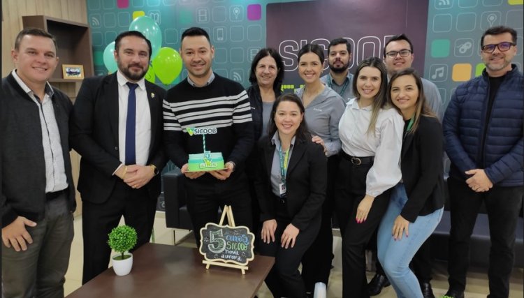 Agência do Sicoob em Nova Aurora comemora 5 anos de sucesso e conquistas