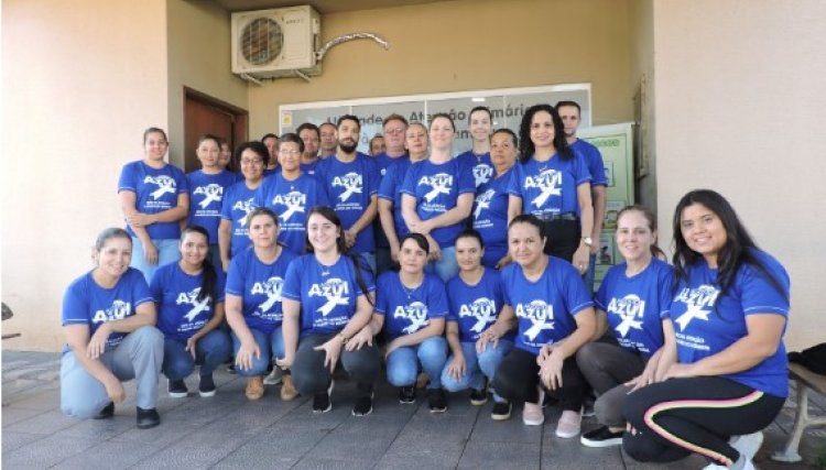 Ações referentes ao Agosto Azul são realizadas em Iracema do Oeste