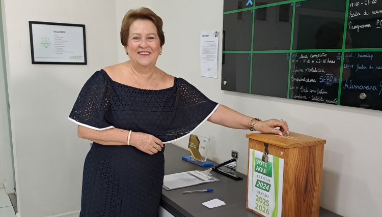 Mariza Trevisol é reeleita presidente da ACICAF, associação comercial e empresarial de Cafelândia 