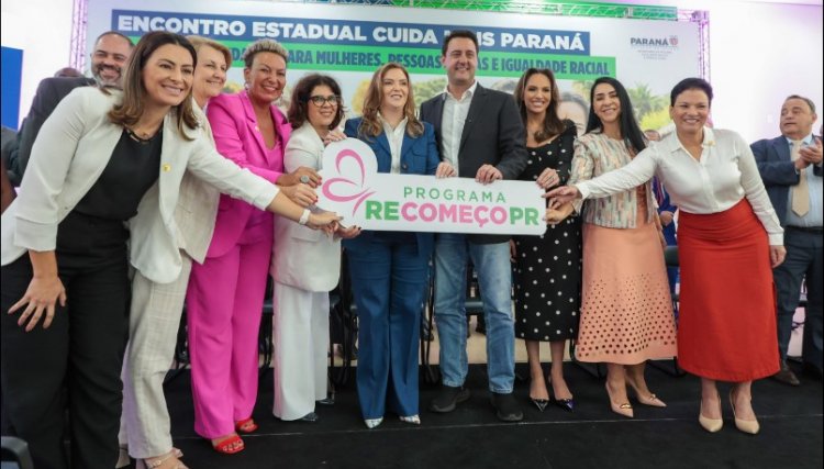 Ratinho Junior sanciona programa Recomeço e mulheres vítimas de violência receberão auxílio do Estado