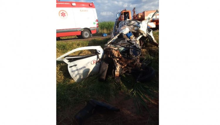 Acidente deixa vítima fatal na PR-180 nesta tarde 