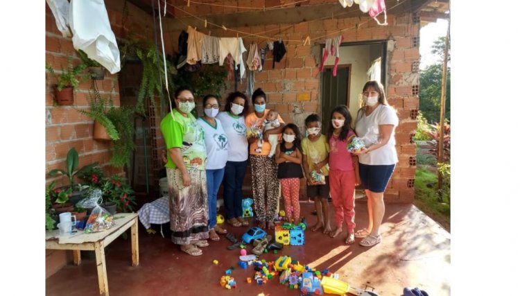 Pastoral da Criança realiza doações em Central Santa Cruz