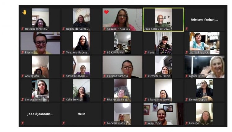 Felicidade, positividade e autoestima são destacadas em live do Grupo Feminino da Copacol