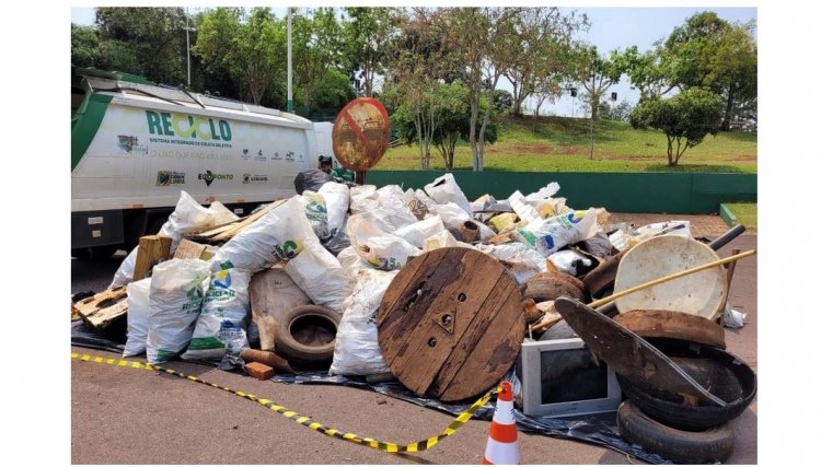 Doze toneladas de lixo são retiradas da bacia do Rio Cascavel