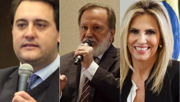 Ratinho lidera pesquisa para o governo do PR com 30%, Osmar tem 25% e Cida 10%