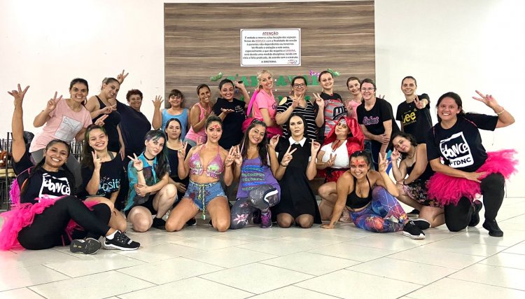 Aula especial Fit Dance foi realizada na Asmuca em Cafelândia