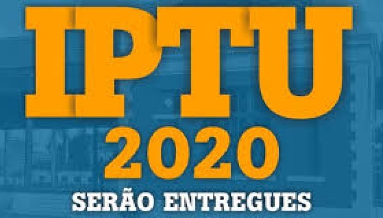 Carnês de IPTU serão entregues  neste dia 9 em Cafelândia 