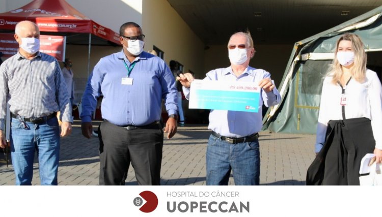 Uopeccan recebe doação de R$ 500 mil para combater a  Covid-19