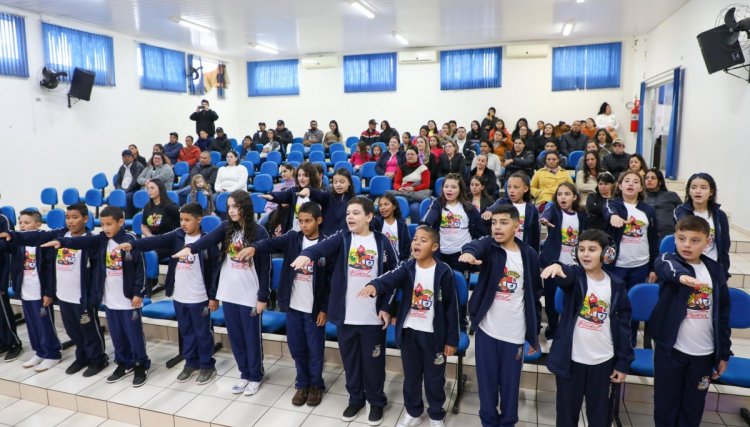 Com patrocínio da Copacol alunos de Rancho Alegre também se formam do Proerd