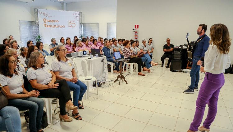 Com a participação de 550 mulheres Grupos Femininos da Copacol elegem novas coordenações, veja o vídeo 