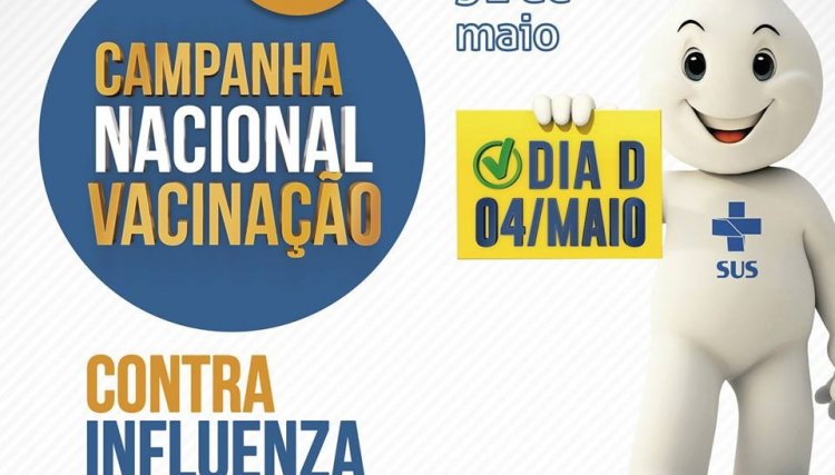 Dia 31 será finalizada a Campanha de vacinação contra a gripe em Cafelândia