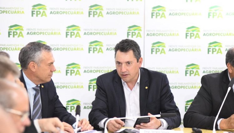 Deputado Sérgio Souza é reeleito vice-presidente da Frente Parlamentar da Agropecuária