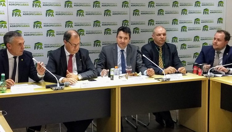 Deputado Sérgio Souza é eleito vice-presidente da Frente Parlamentar da Agricultura