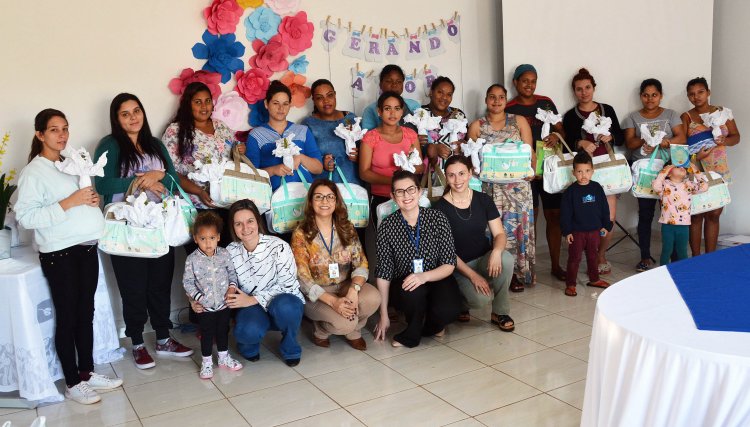 Gestantes de Assis são beneficiadas pelo Projeto Gerando Amor