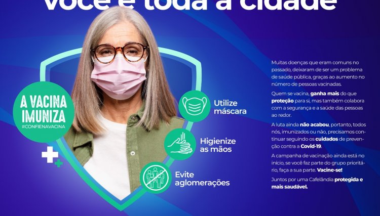 Cafelândia orienta que os cuidados contra a Covid devem continuar 